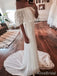 Elegant Off-Shoulder Strapless Mermaid Long Wedding Dresses,WD3094