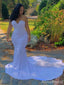 Gorgeous Sweetheart Strapless Mermaid Long Prom Dress,PD38073