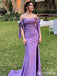 Elegant Sweetheart Off-Shoulder Strapless Mermaid Long Prom Dress,PD38148