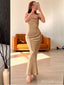 Gorgeous Spaghetti Strap Backless Mermaid Long Prom Dress,PD381895