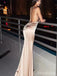 Elegant Spaghetti Strap Mermaid Long Prom Dress,PD37662