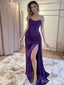 Elegant V-neck Strapless Side-Slit Mermaid Long Prom Dress,PD381998