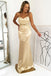 Gorgeous V-neck Spaghetti Strap Mermaid Long Prom Dress,Evening Dress,PD382111