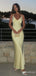 Elegant V-neck Spaghetti Strap Mermaid Long Prom Dress,Evening Dress,PD382127