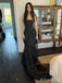 Elegant Black Spaghetti Strap Mermaid Long Prom Dress,Evening Dress,PD382130