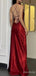 Elegant Spaghetti Strap Mermaid Long Prom Dress,Evening Dress,PD382132