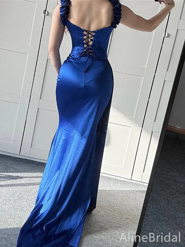 Elegant Off-Shoulder Strapless Mermaid Long Prom Dress,Evening Dress,PD382133