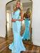 Gorgeous V-neck Halter Mermaid Long Prom Dress,Evening Dress,PD382144