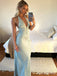 Gorgeous V-neck Halter Lace Mermaid Long Prom Dress,Evening Dress,PD382152