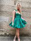Elegant Sweetheart Sleeveless A-line Short Mini Homecoming Dress, HD3083