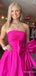 Elegant Strapless A-line Short Homecoming Dress, HD3234