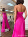 Sexy Strapless Split Side A-line Long Prom Dress,Evening Dress,PD37725