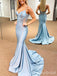 Elegant Spaghetti Strap Lace Mermaid Long Prom Dress,Evening Dress,PD37732