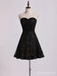 Elegant Sweatheart Lace A-line Short Mini Homecoming Dress, HD32653