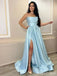 Elegant Split Side A-line Long Prom Dress,PD37854