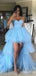 Elegant Sweatheart Strapless A-line Long Prom Dress,PD37856