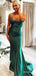 Elegant V-neck Halter Backless Mermaid Long Prom Dress,PD37965