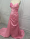 Sexy V-neck Sleeveless Mermaid Floor Length Prom Dress, PD3648