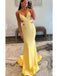 Sparkly V-neck Sleeveless Mermaid Floor Length Prom Dress, PD3681