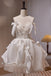 Cute Sweetheart Bow knot Sleeveless A-line Short Mini Homecoming Dress, HD3094