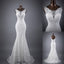 Elegant Sleeveless Mermaid Lace Up Popular  Lace Wedding Dresses, WD0142