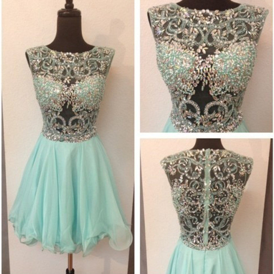 New Arrival mint gorgeous freshman formal cocktail homecoming dresses,BD00144