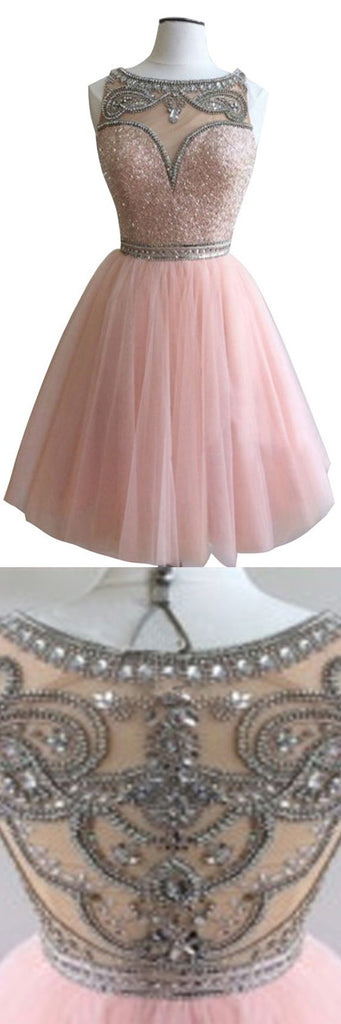 Dark pink gorgeous  Stunning casual homecoming dresses, BD00154