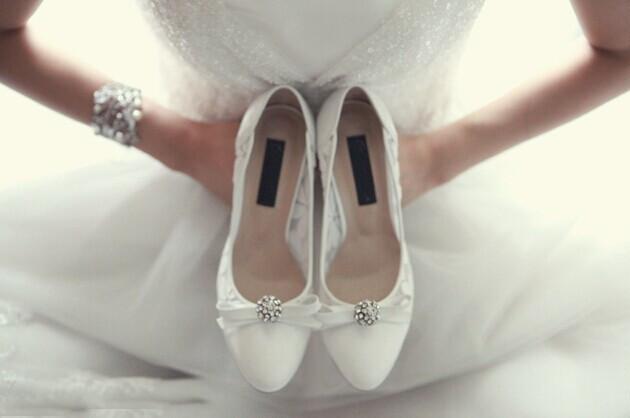 High Heels Pointed Toe White Lace Sexy Wedding Bridal Shoes, S022