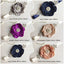 Satin Handmade Flowers With Beading Girl Sash, Different Color Bridesmaids Sash,Elegant Beading Sash, SA0003