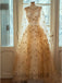 Elegant Sweetheart Sleeveless A-line Long Prom Dress, PD3603
