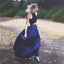 New Arrival Halter Graduation Party A-line Ball Gown Evening Party Prom Dress.PD0067