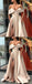 Charming Off Shoulder Split Formal Party Prom Dresses ,PD00155