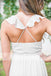 Chiffon Spaghetti Straps V-neck Long A-line Bridesmaid Dresses. AB1211