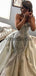 Gorgeous Shiny Beading Lace Strapless Overskirt Wedding Dresses, AB1525