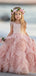 Lovely Soft Pink Flower Girl Dresses For Beach Wedding, Unique Little Girl Dresses, FG069