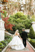 Simple Ivory Satin Sweetheart Strapless Ball Gown Vintage Wedding Dresses, AB1082