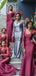 South African Long Sleeve Mermaid Lace Elastic Satin Long Bridesmaid Dresses , AB4080