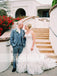 Sweetheart Strapless Gorgeous Appliques Bubble Luxury Ball Gown Wedding Dresses, AB1160