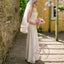 Sexy Spaghetti Strap Criss-Cross Backless V-neck Charming Popular Ivory Lace Wedding Dresses, AB1123